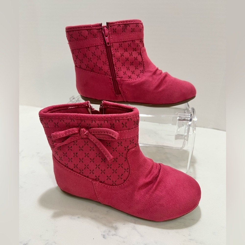 Jumping Beans Pink Kids Boots